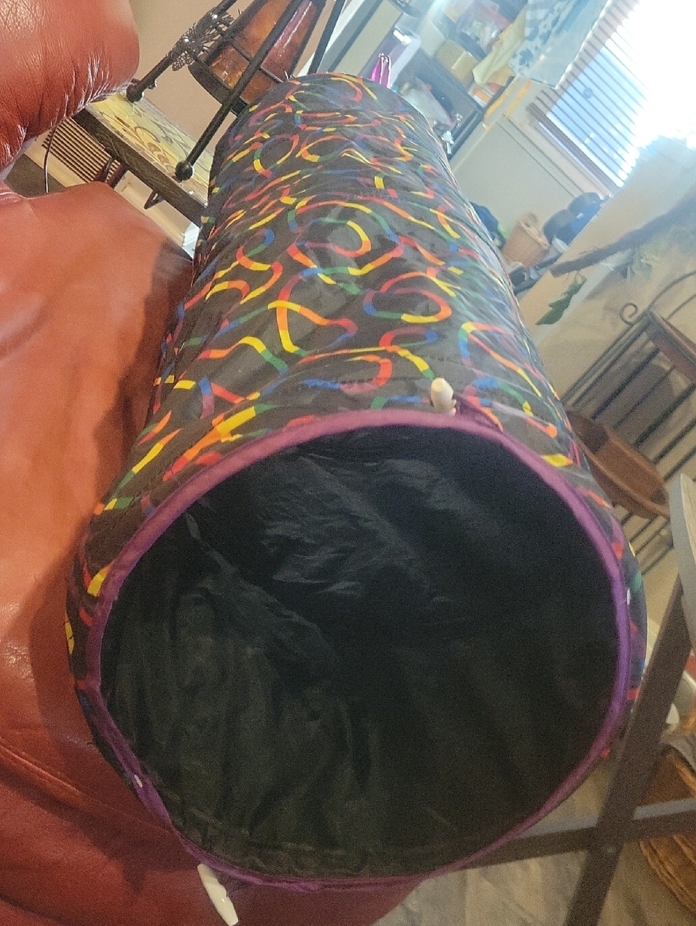 Cat Tunnel,new,never Used.toggles To Close/ Crinkly Sound Cats LOVE!
